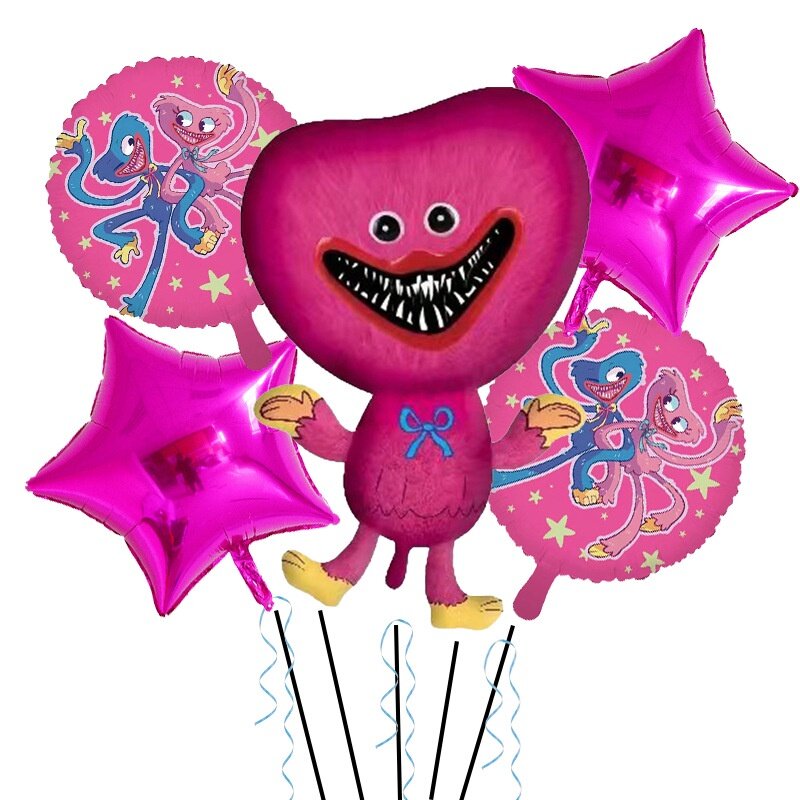 Jom Party POPPY Playtime Foil Big Size Party Decoration Balloon Hari Jadi