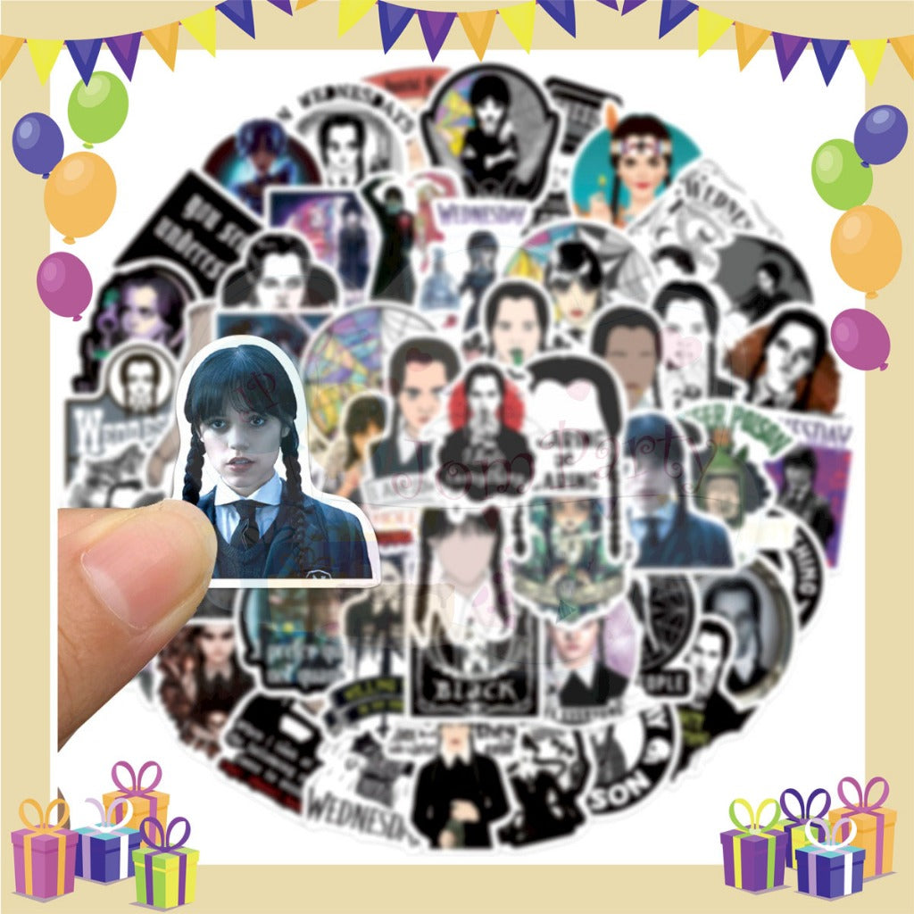 ParteeTime Wednesday Things Foil Balloon Birthday Party