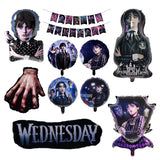 ParteeTime Wednesday Things Foil Balloon Birthday Party