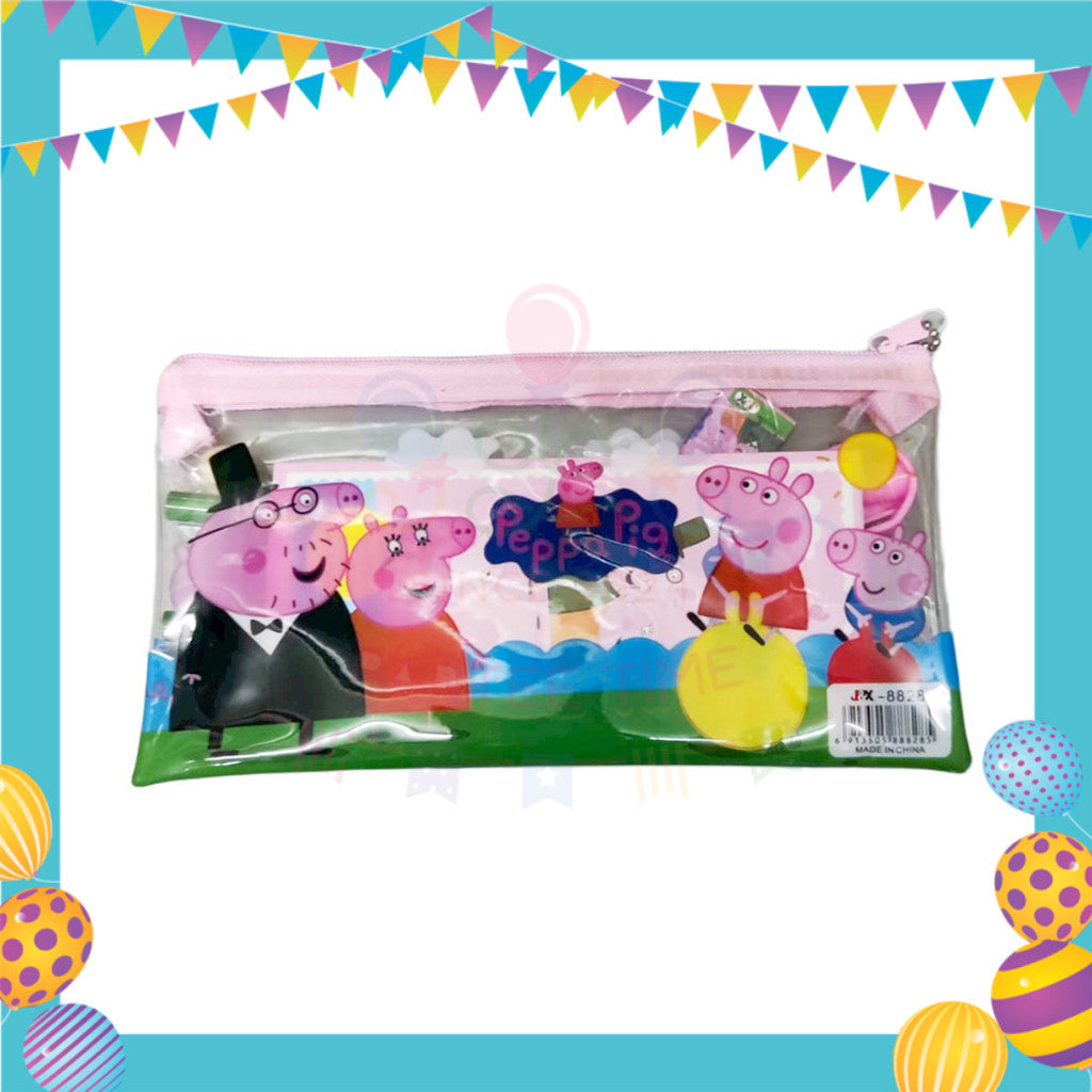 ParteeTime Kids Gifts Cartoon 7 in 1 Stationery Set Sanrio Kuromi My Melody My Little Pony Princess Birthday Door gift