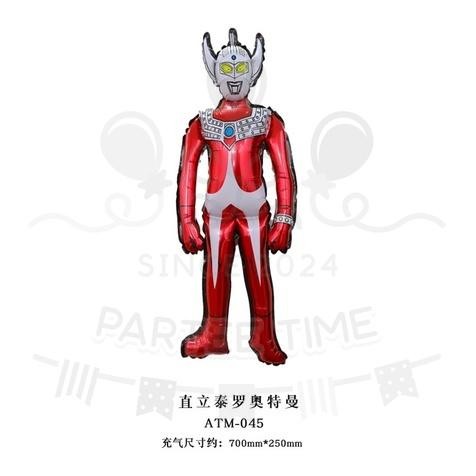 ParteeTime Kids Ultraman Foil Balloon Mini Balloon Giant Balloon Themed Foil Balloon Birthday Party Decoration
