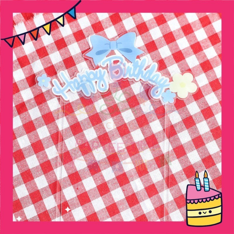 ParteeTime Kids Kuromi Cake Topper Cute Characters Figures Set Cake Decorative Baking Decoration Birthday Party