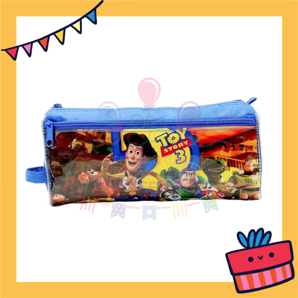ParteeTime Kids Cute Cartoon Ultraman Spiderman Melody Double Layer Pencil Case Gift Pack Door Gift Goodie Bag Idea