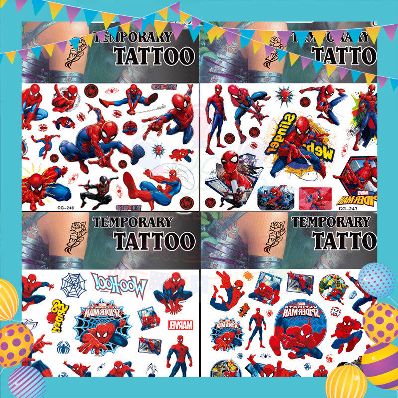 ParteeTime Kids Spidey And His Amazing Friends Birthday Theme Decorations Birthday Balloon Banner Hang Hiasan Hari Jadi