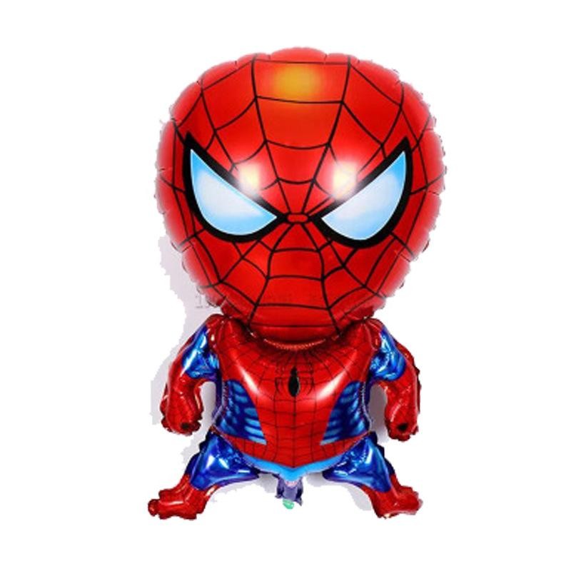 ParteeTime Kids Roblox Ninja Turtle Superhero Spiderman Captain Themed Foil Balloon Birthday Party Decoration