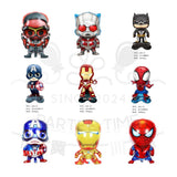 ParteeTime Kids Roblox Ninja Turtle Superhero Spiderman Captain Themed Foil Balloon Birthday Party Decoration