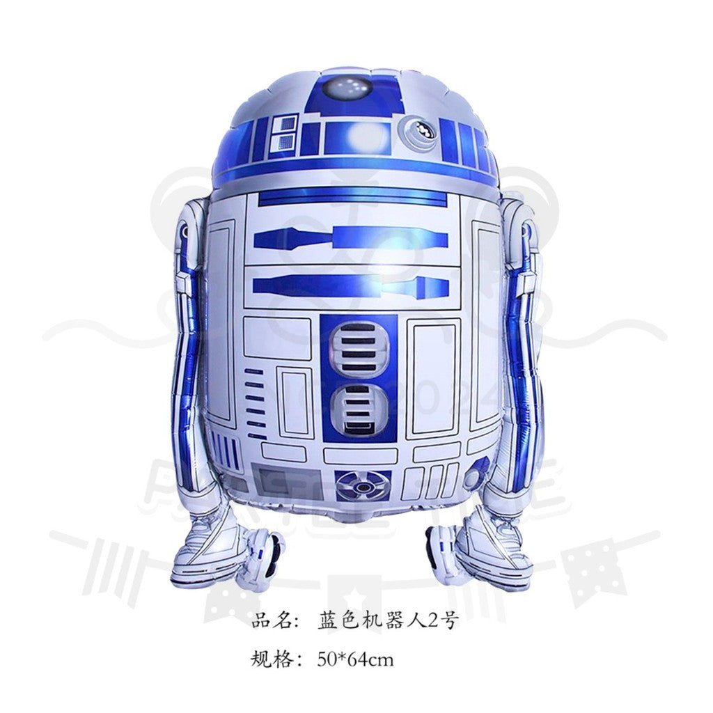 ParteeTime Kids Rocket NASA Astronaut Spaceship Star Wars Robot UFO Themed Foil Balloon Birthday Party Decoration