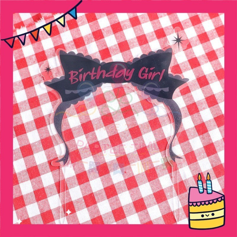 ParteeTime Kids Kuromi Cake Topper Cute Characters Figures Set Cake Decorative Baking Decoration Birthday Party