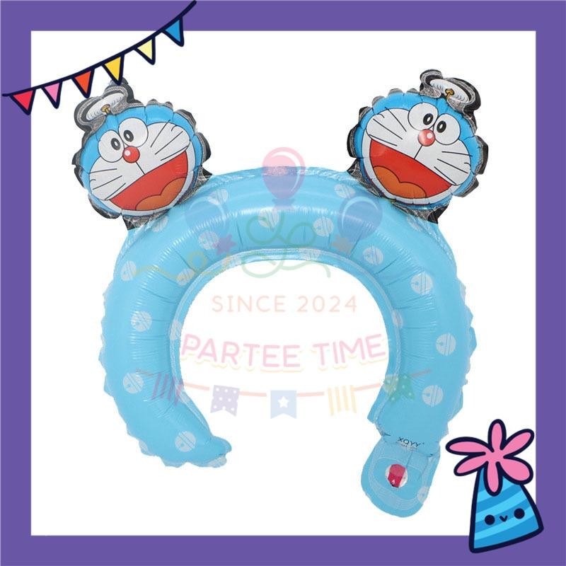 ParteeTime Kids Sanrio Kuromi My Melody Cinnamoroll Cute Headband Themed Foil Balloon Birthday Party Decoration