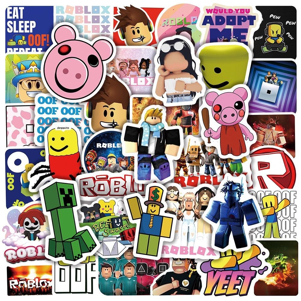 ParteeTime Kids Roblox Girls Theme Decorations Birthday Party Supplies Banners Backdrop Set Budak Hari Jadi Hiasan