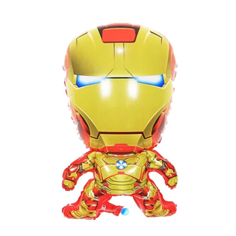 ParteeTime Kids Roblox Ninja Turtle Superhero Spiderman Captain Themed Foil Balloon Birthday Party Decoration