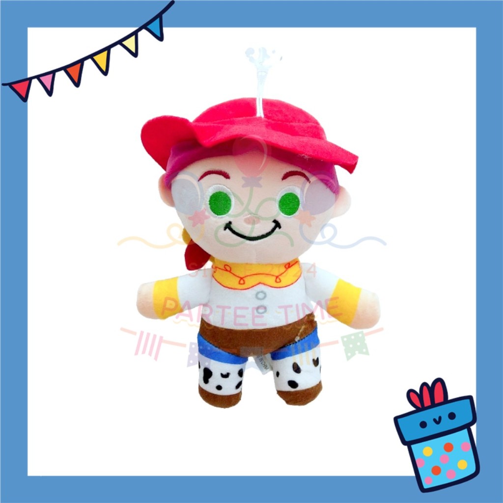 ParteeTime Kids Fluffy Toy Story Cute Soft Dolls Keychain Cute Plush Toy Stuffed Doll Toy Pendant Doorgift Goodies