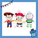 ParteeTime Kids Fluffy Toy Story Cute Soft Dolls Keychain Cute Plush Toy Stuffed Doll Toy Pendant Doorgift Goodies