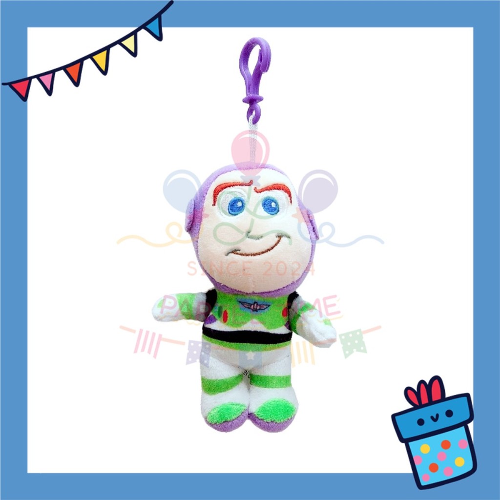ParteeTime Kids Fluffy Toy Story Cute Soft Dolls Keychain Cute Plush Toy Stuffed Doll Toy Pendant Doorgift Goodies