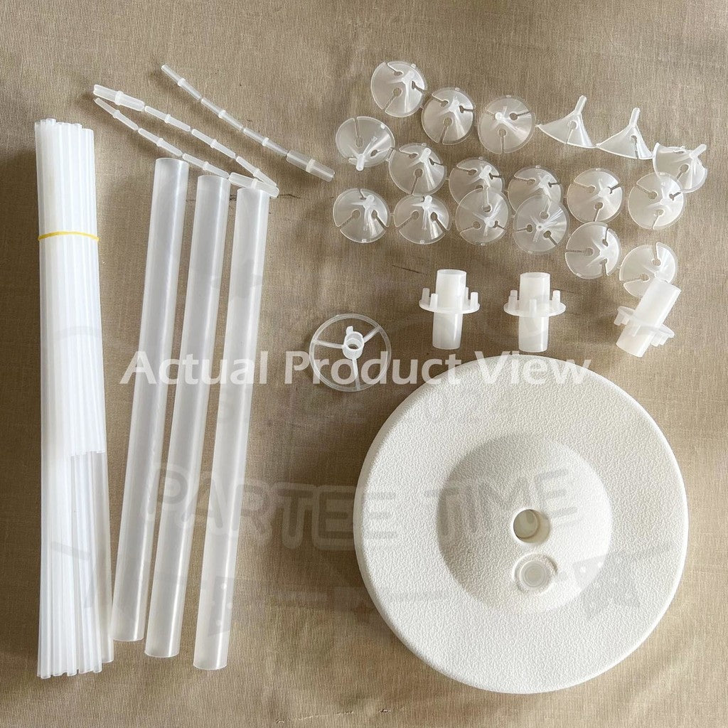 Parteetime Accessories Balloon Adjustable Stand Kit Birthday Party Wedding Graduation Children’s Day Event Celebration