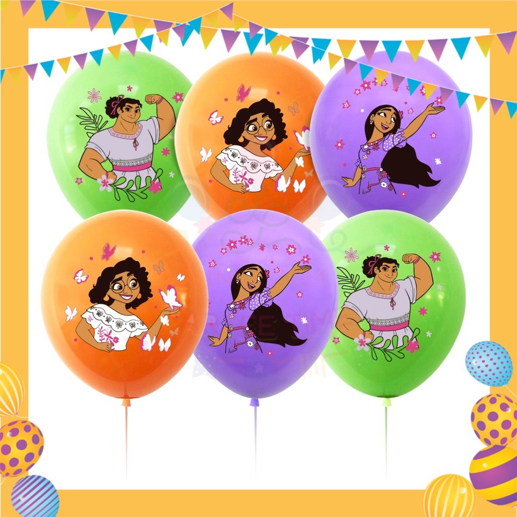 ParteeTime Kids Birthday Party Celebration Decoration Set Encanto 4 in 1 Majlis Sambutan Hari Jadi Kanak-Kanak