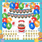 ParteeTime Kids Birthday Party Celebration Decoration Set Roblox 4 in 1 Hiasan Majlis Sambutan Hari Jadi Kanak-Kanak