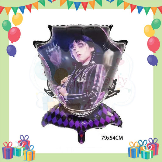 ParteeTime Wednesday Things Foil Balloon Birthday Party