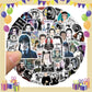ParteeTime Tema Black Wednesday Birthday Decoration Tableware Supplies Cup Tablecloth Balloon Cake Backdrop