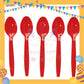 ParteeTime Kids Spiderman Theme Decorations Birthday Party Balloon Banners Hang Swirls Backdrop Tablecloth Cake Topper