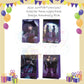 ParteeTime Tema Black Wednesday Birthday Decoration Tableware Supplies Cup Tablecloth Balloon Cake Backdrop