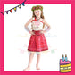 ParteeTime Kids Girls Princess Moana Cosplay Costume Summer Kids Dresses Set Beach Vacation Cosplay Activities
