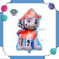 ParteeTime Kid Paw Patrol 1pcs Chase Marshall Skye Themed Foil Balloon Birthday Party Decoration Belon Hiasan Hari Jadi