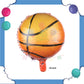 ParteeTime Kids 18inch Football Balloon Basketball 1pcs Foil Balloon Birthday Party Celebration Belon Hiasan Hari Jadi