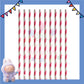 ParteeTime Kids Labubu Theme Decorations Kids Birthday Party Balloon Banners Hang Swirls Backdrop Tablecloth Cake Topper