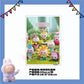ParteeTime Kids Labubu Theme Decorations Kids Birthday Party Balloon Banners Hang Swirls Backdrop Tablecloth Cake Topper