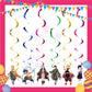 ParteeTime Kids Demon Slayer Theme Decorations Birthday Party Supplies Banners Backdrop Set Hiasan Hari Jadi Kanak-Kanak