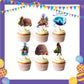 ParteeTime Kids Birthday Party Celebration Decoration Set Raya and Dragon 4 in 1 Sambutan Hiasan Hari Jadi Kanak-Kanak