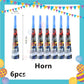 ParteeTime Kids Blaze Birthday Theme Decorations Kids Birthday Balloon Banner Hang Swirl Backdrop Tablecloth Cake Topper