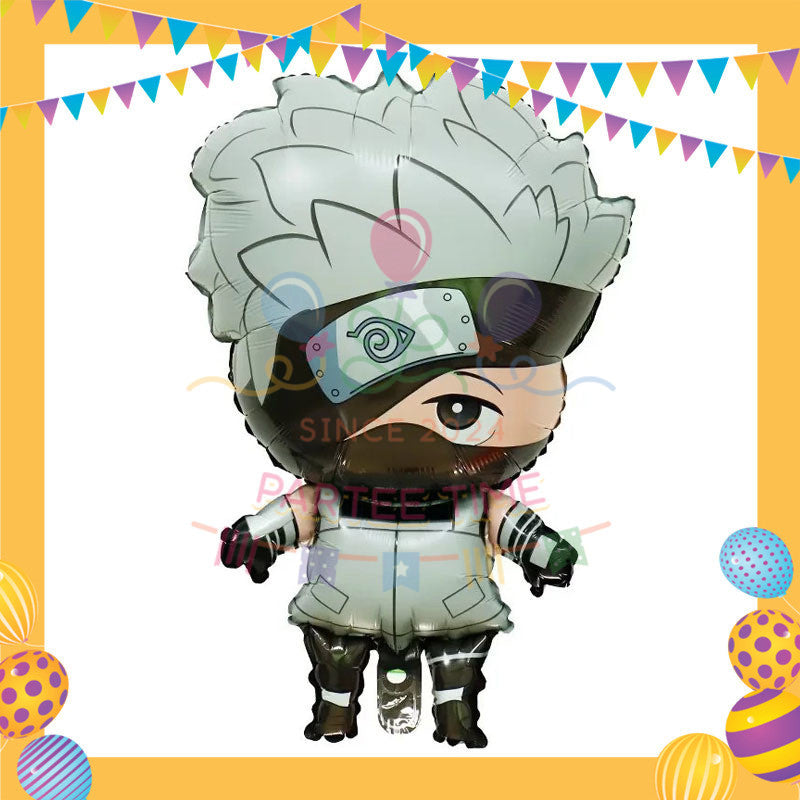 ParteeTime Kids Naruto Theme Decorations Birthday Party Supplies Banners Backdrop Set Hiasan Hari Jadi Kanak-Kanak