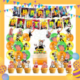 ParteeTime Kids Birthday Party Celebration Decoration Chainsaw Man 4 in 1 Majlis Sambutan Hiasan Hari Jadi Kanak-Kanak