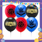 ParteeTime Kids Birthday Party Celebration Decoration Set WWE 4 in 1 Majlis Sambutan Hiasan Hari Jadi Kanak-Kanak