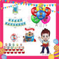 ParteeTime Kids Birthday Party Celebration Decoration Paw Patrol 4 in 1 Hiasan Majlis Sambutan Hari Jadi Kanak-Kanak