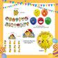 ParteeTime Kids Birthday Party Celebration Decoration Set Pikachu 4 in 1 Hiasan Majlis Sambutan Hari Jadi Kanak-Kanak