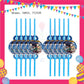 ParteeTime Kids Demon Slayer Theme Decorations Birthday Party Supplies Banners Backdrop Set Hiasan Hari Jadi Kanak-Kanak