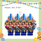 ParteeTime Encanto Birthday Theme Decorations Kids Birthday Balloon Banner Hang Swirl Backdrop Tablecloth Cake Topper