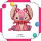 ParteeTime Kids Stitch Theme Decorations Kids Birthday Party Balloon Banners Hang Swirls Backdrop Tablecloth Cake Topper