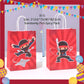 ParteeTime Kids Ninja Birthday Theme Decorations Kids Birthday Balloon Banner Hang Swirl Backdrop Tablecloth