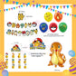 ParteeTime Kids Birthday Party Celebration Decoration Set Pikachu 4 in 1 Hiasan Majlis Sambutan Hari Jadi Kanak-Kanak