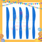ParteeTime Kids Sonic Theme Decorations Kids Birthday Party Balloon Banners Hang Swirls Backdrop Tablecloth Cake Topper