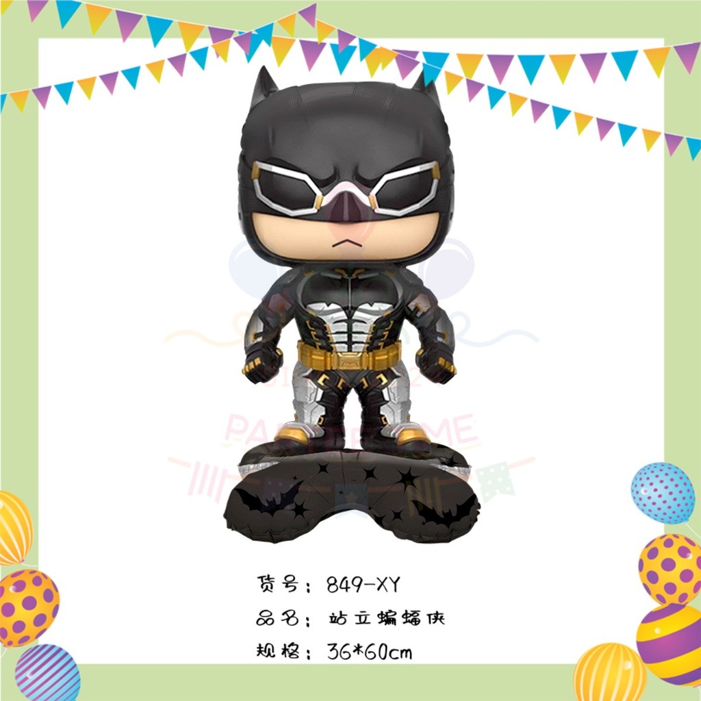 ParteeTime Kids Birthday Party Celebration Decoration Set Superhero 4 in 1 Hiasan Majlis Sambutan Hari Jadi Kanak-Kanak
