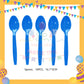 ParteeTime Kids Naruto Theme Decorations Birthday Party Supplies Banners Backdrop Set Hiasan Hari Jadi Kanak-Kanak