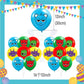 ParteeTime Kids Birthday Party Celebration Decoration Set Sprunki 4 in 1 Majlis Sambutan Hiasan Hari Jadi Kanak-Kanak