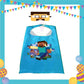 ParteeTime Kids Mask and Cape Children Game Steve Creeper Capes Birthday Party Dress Up Cosplay Costume