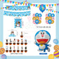 ParteeTime Kids Birthday Party Celebration Decoration Set Doraemon 4 in 1 Hiasan Majlis Sambutan Hari Jadi Kanak-Kanak