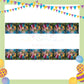 ParteeTime Encanto Birthday Theme Decorations Kids Birthday Balloon Banner Hang Swirl Backdrop Tablecloth Cake Topper
